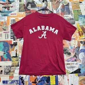 Crimson Alabama Crimson Tide Roll Tide Graphic T Shirt Tee University‎ NCAA
